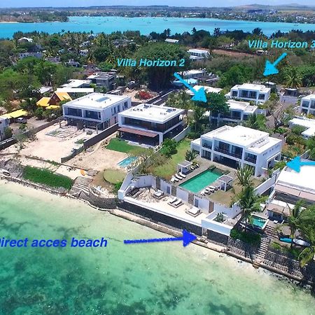 Villa Horizon By Dream Escapes, Beachfront Villa Pointe aux Canonniers Luaran gambar
